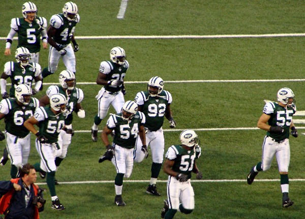 The 2007 Jets Take The Field