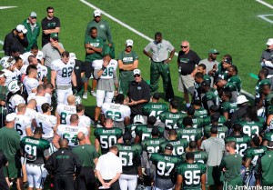 Green and White Scrimmage