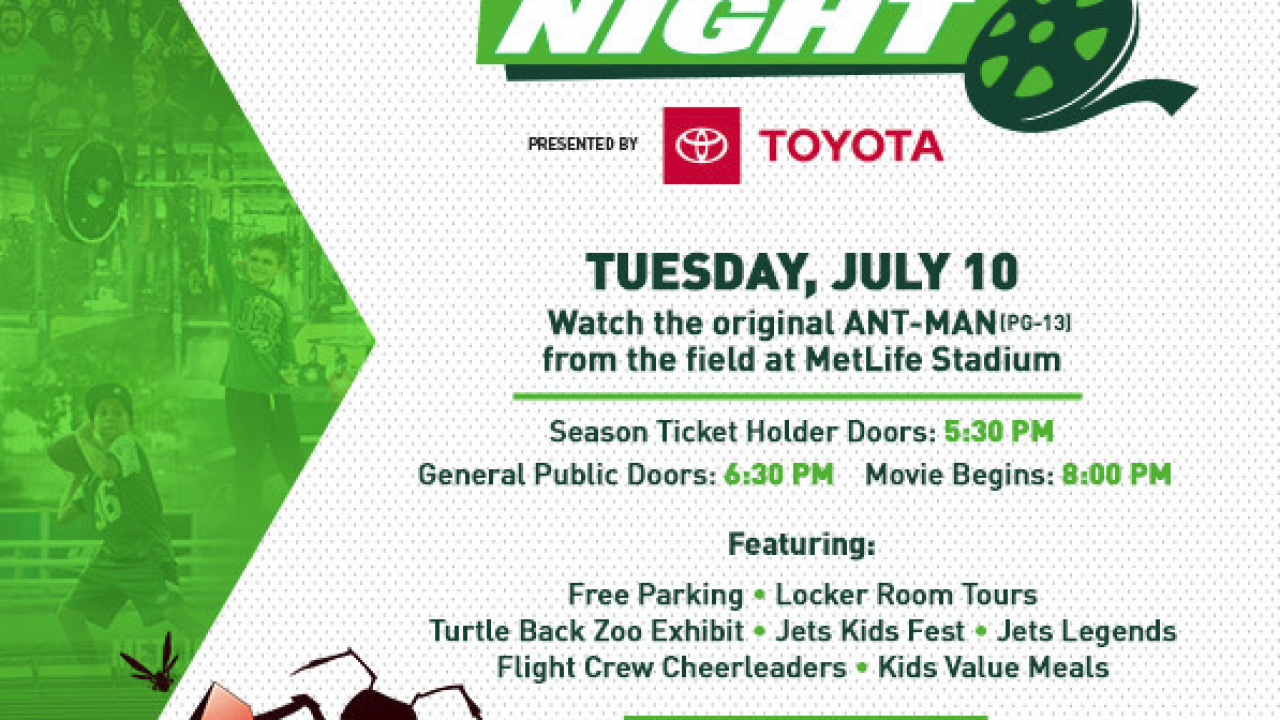 Metlife Stadium Movie Night (Ant-Man) 07/10/18