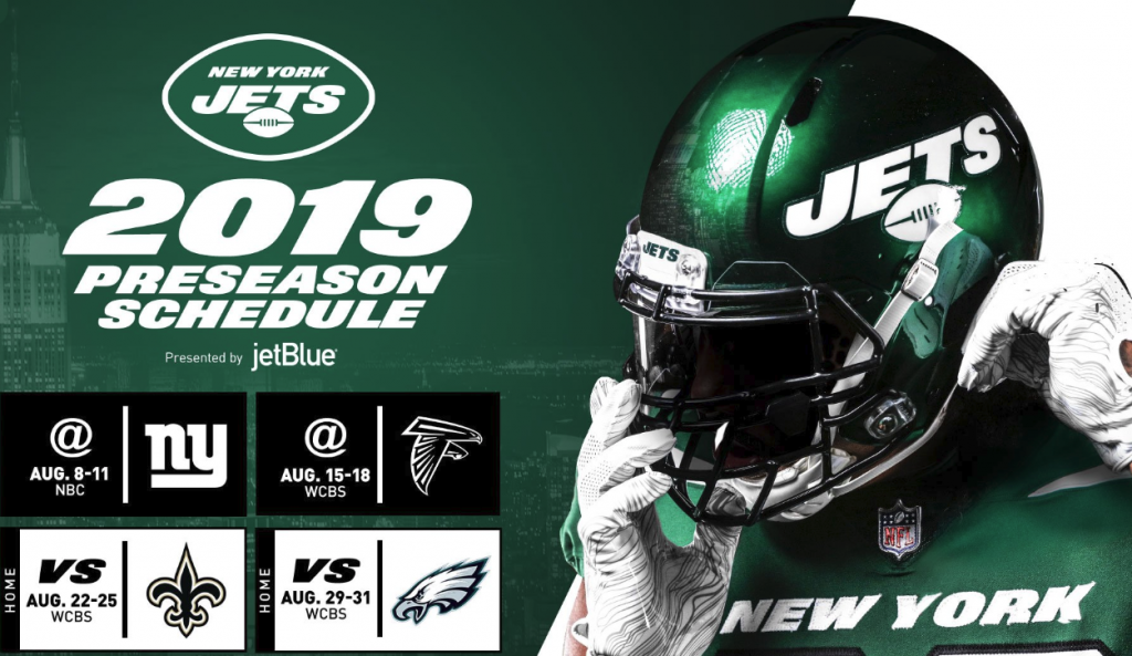 Jets Preseason Order Announced NY Jets Forum