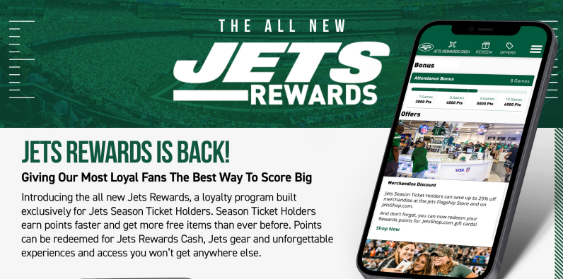 New Jets Rewards Program