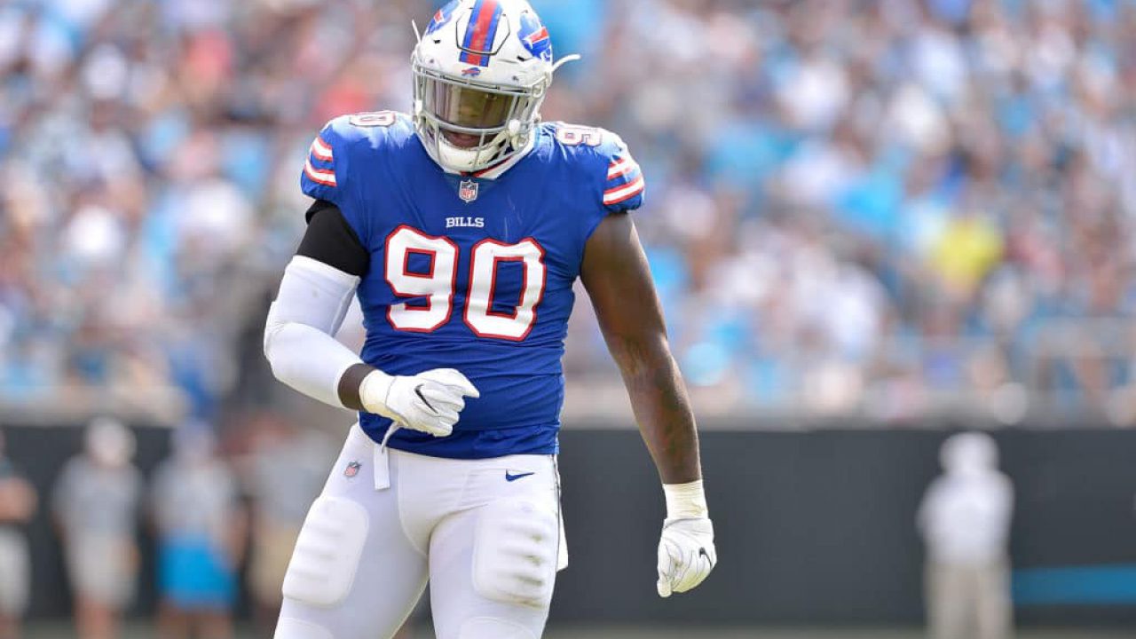 New York Jets release DE Shaq Lawson, save against 2022 salary cap - ABC7 New  York