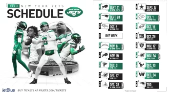 NY Jets Schedule (Preseason) Officially Announced