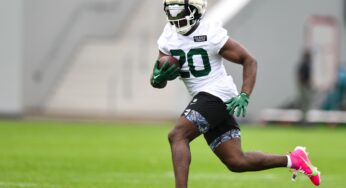 Malachi Corley Crushes it: Rookie has Huge day at Jets Camp