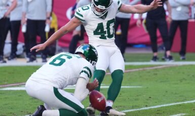 Poached Leg; Jets Lose Kicker Spencer Shrader to Chiefs