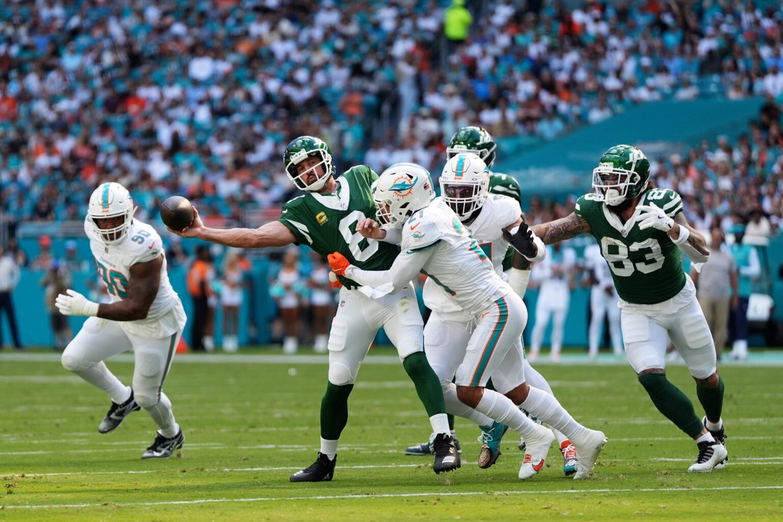 NFL Week 18 Schedule Set Jets vs Dolphins Sunday 425pm