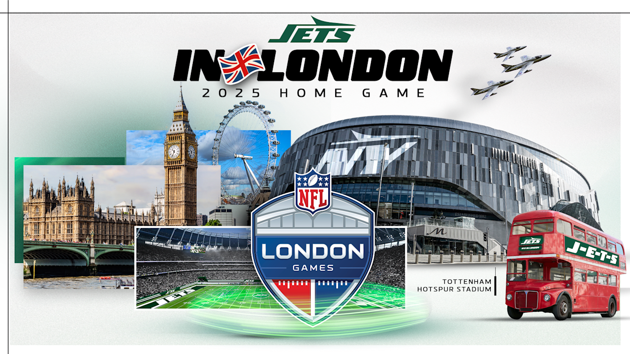 NY Jets in London; Team Announces Game in 2025