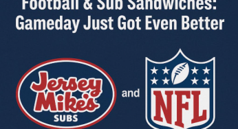 Jersey Mike’s Subs and NFL Team Up for Multiyear Partnership