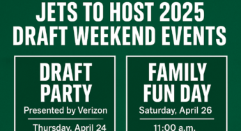 Jets Draft Party – Weekend Events at MetLife & Training Center
